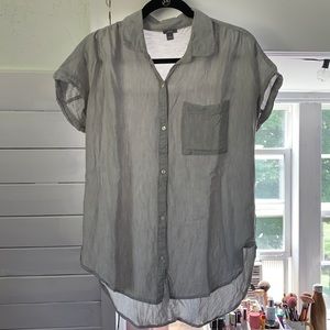 Gray Aerie Button-Up Shirt